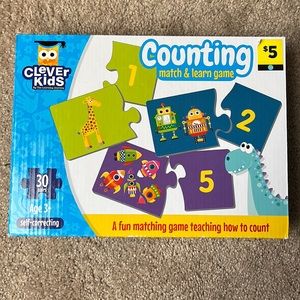 Counting match/learn puzzle